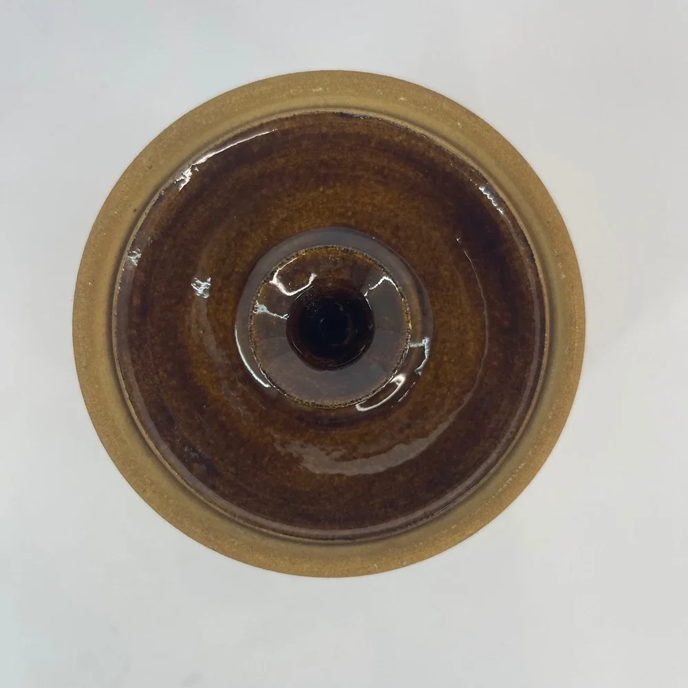 Vintage Ceramic Honey Pot Hunny Jar with Lid‎ Rustic Farmhouse Decor Winnie Pooh